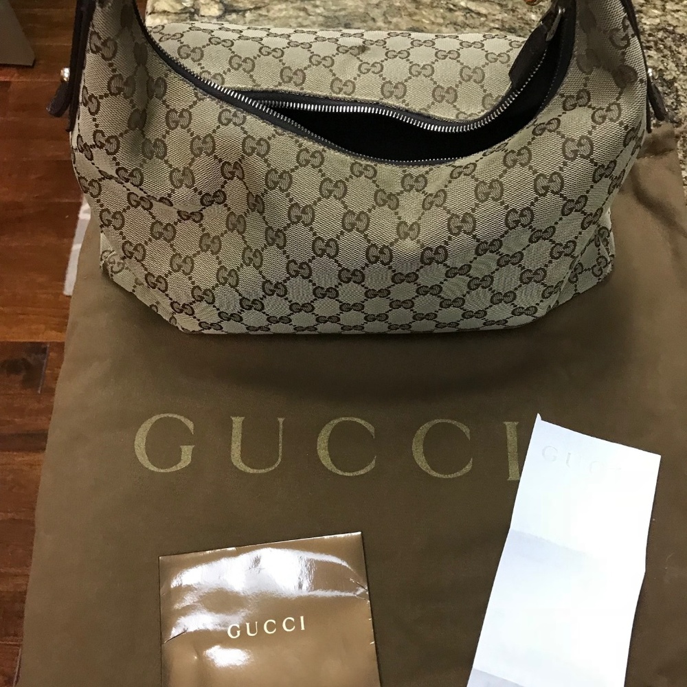 Gucci Horsebit Hobo - Brown
